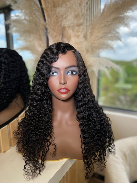 22” curly wig